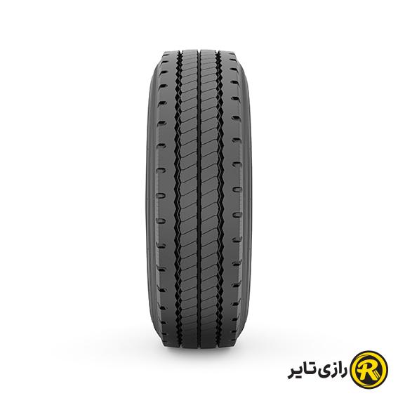 لاستیک 235/75/17.5 رازی مناسب تمام محورها 16 لایه تیوبلس تولید 2025/۲۰۲۴ (2حلقه)